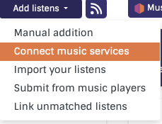 ListenBrainz &mdash; dodawanie źr&oacute;deł muzyki