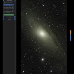 GraXpert Deconvolution: przed